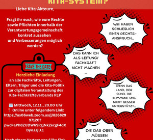 Einladung des Kita-Fachkräfteverbands RLP