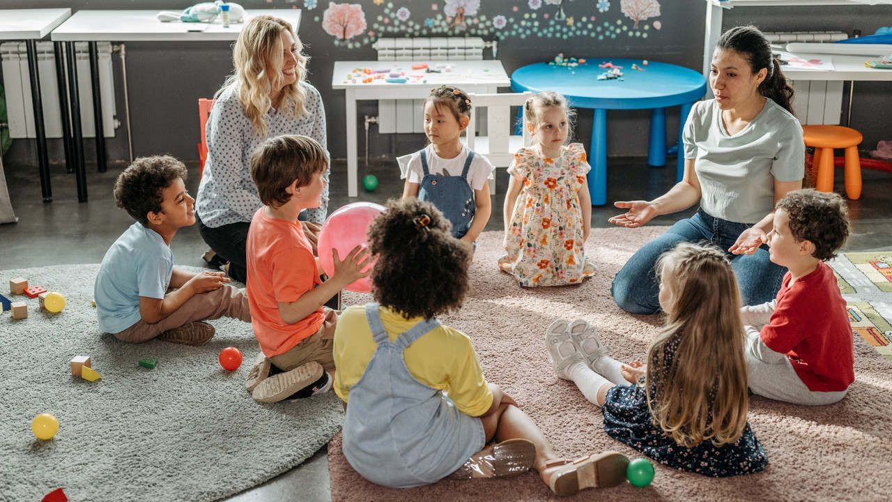 Kinder in der Kita