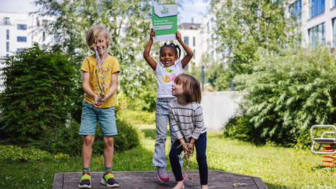 Gute Bildung verdient eine Auszeichnung! - Werden Sie ein Haus, in dem Kinder forschen!