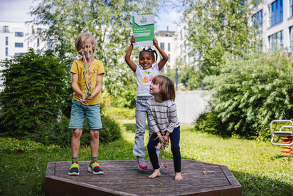 Gute Bildung verdient eine Auszeichnung!  Werden Sie ein Haus, in dem Kinder forschen!